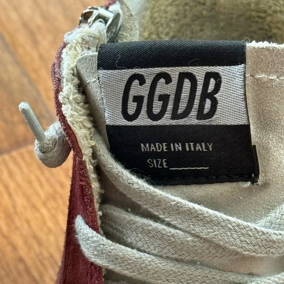 Golden Goose Burgundy Francy Sneakers - Picture 3 of 9